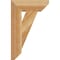 Ekena Millwork Traditional Slat Rough Sawn Bracket, Western Red Cedar, 4"W x 14"D x 22"H BKT04X14X22TRA06RWR - alternate 2